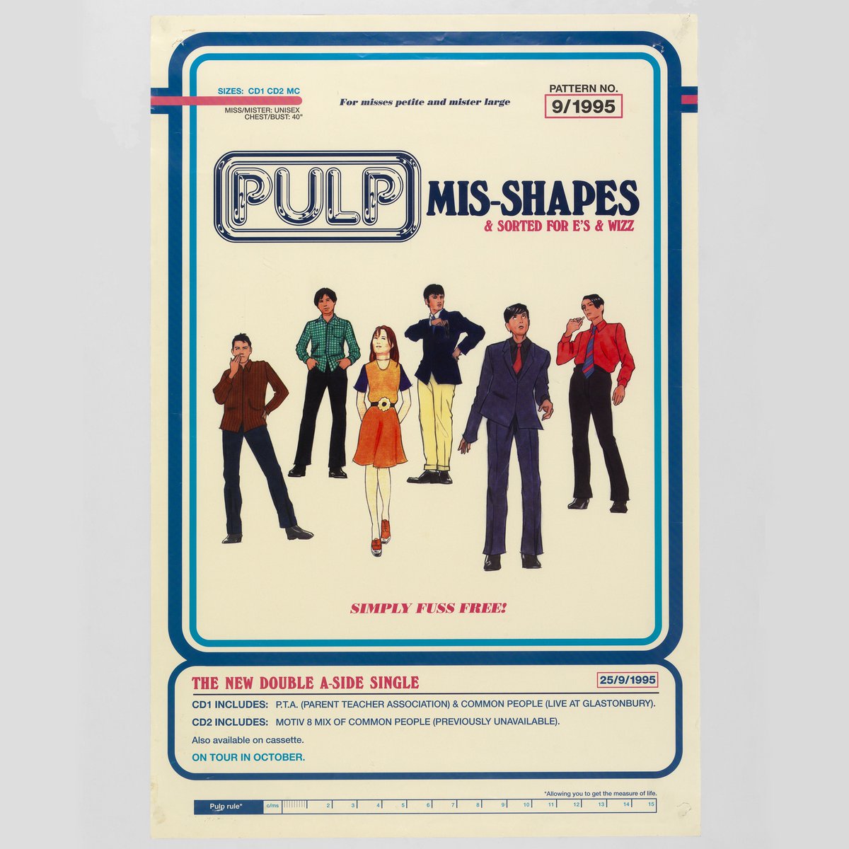 Is this the way they say the future’s meant to feel? Pulp’s  “Mis-Shapes &amp; Sorted for E’s &amp; Wizz” digital EP is now sorted for streaming, with remastered videos coming to YouTube. linktr.ee/listentopulp
