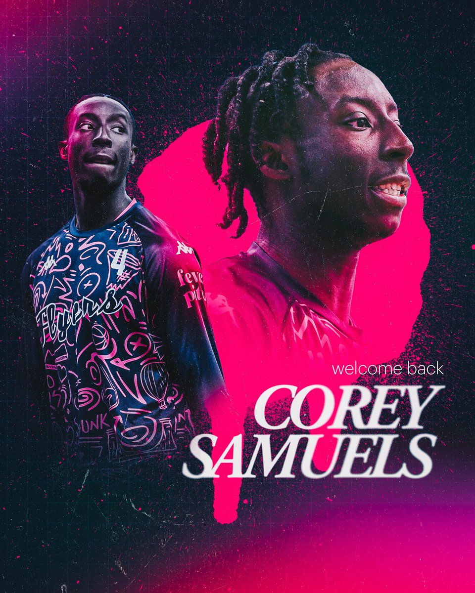 Corey Samuels is locked in for 2023/24. 🔒