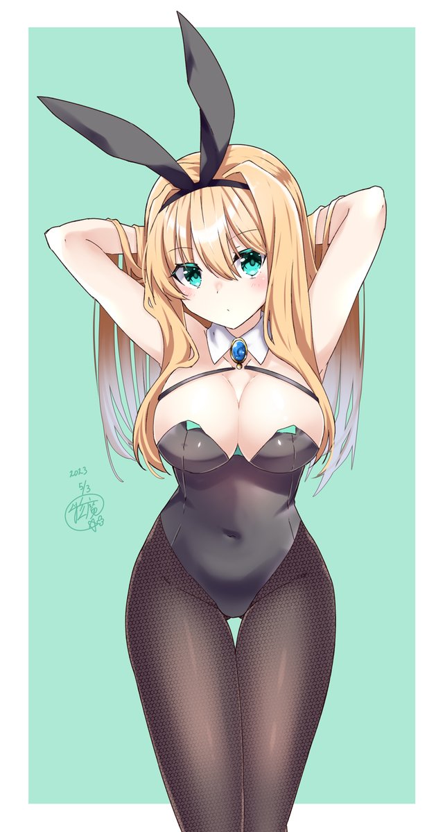牧瀬紅莉栖 「バニーいいよね」|星華　彩二魔＠100日チャレンジ中のイラスト