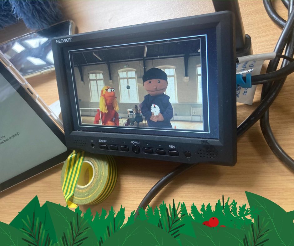 <a href="/ImChrisThatcher/">Chris Thatcher</a> is back in <a href="/N19Hall/">HargraveHallN19</a> to work with the cast of Phoebe’s Green Christmas! ♻️ 

Stayed tuned as the team heads to the studio for filming 👀 

#christmasiscoming🎄 #puppetry #christmas2023 #send #sendinstagram #sendservices #sendschools #sendbloggersuk