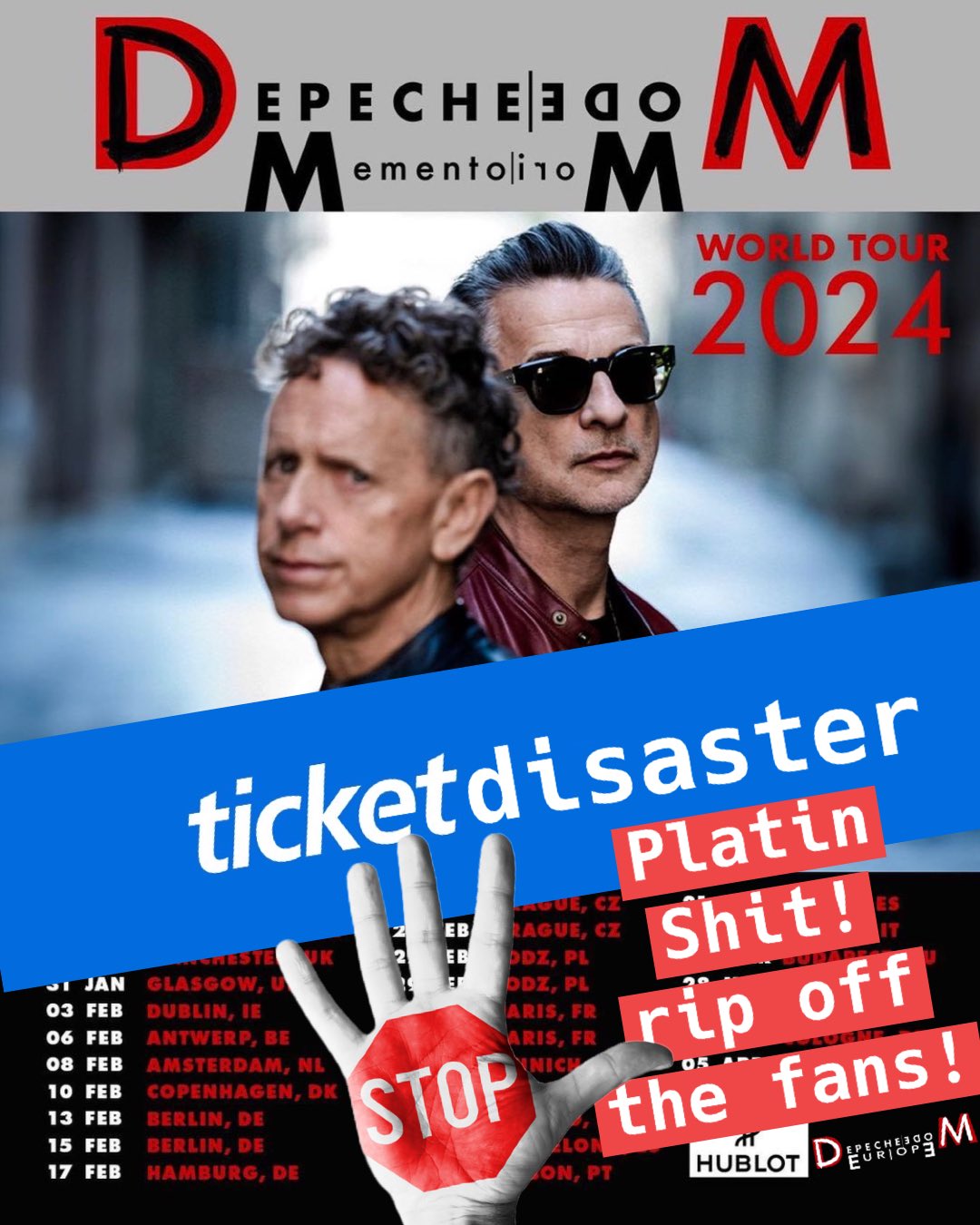 Depeche Mode Europe on Twitter "Thanks for nothing! that's just