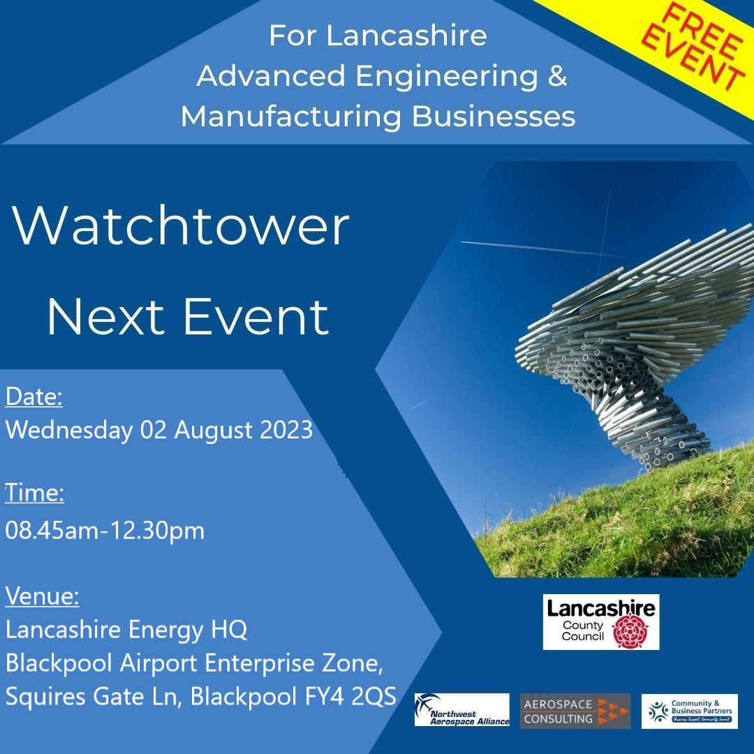 YusufMusa's tweet photo. Struggling to recruit &amp; retain staff in the Advance Engineering &amp; Manufacturing sector?
Attend our free event on Staff Recruitment &amp; Retention and hear from business leaders facing these challenges.
Come &amp; Meet the Watchtower Team. Reserve Your FREE Space.
https://t.co/vBNs5E9V7N https://t.co/qqKTaKxNX3