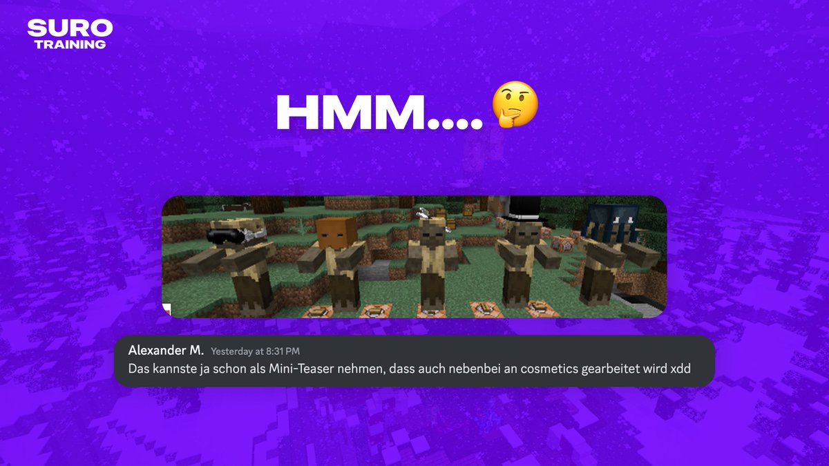 Suro-Training tweet media