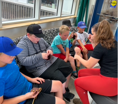 rdsbcodesummer1's tweet photo. Students worked very hard on their medicine pouches. This activity teaches perseverance, resilience, and patience. Miigwech. @OntarioSLP https://t.co/444QMhsbHp