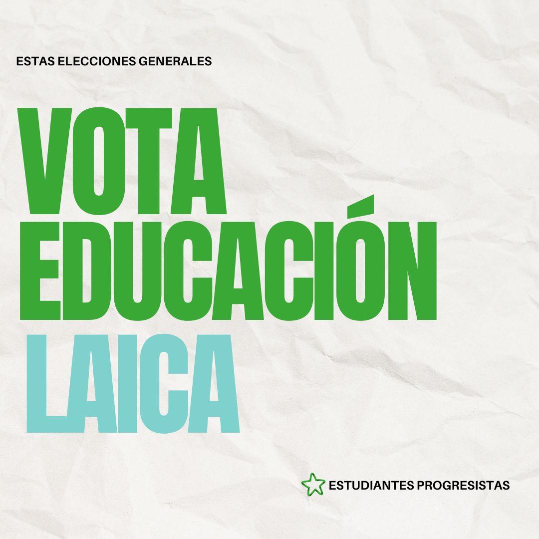 EProgresistas's tweet photo. Este #23J tú decides, sal a votar!🗳️📚 https://t.co/AEscSVaWAO