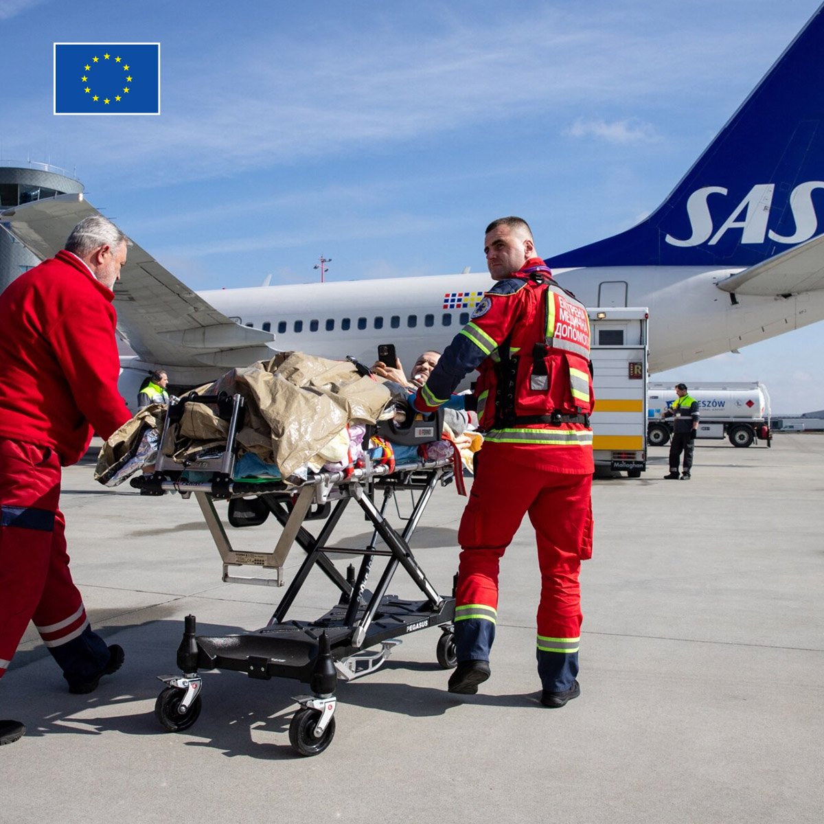 EU_FPI's tweet image. Due to the 🇷🇺’s war of aggression against 🇺🇦#Ukraine, many Ukrainians are in need of urgent medical treatment in the 🇪🇺. Once they receive it, we assist their return &amp;amp; rehabilitation, helping the 🇺🇦’s healthcare system to provide them with adequate care➡️ europa.eu/!vJMm7G