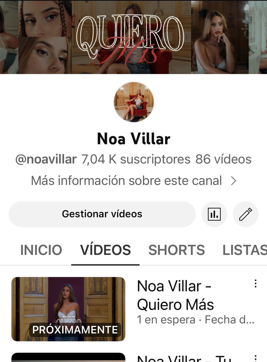 Hoy a las 18:00 horas en mi canal de YouTube 😌😌