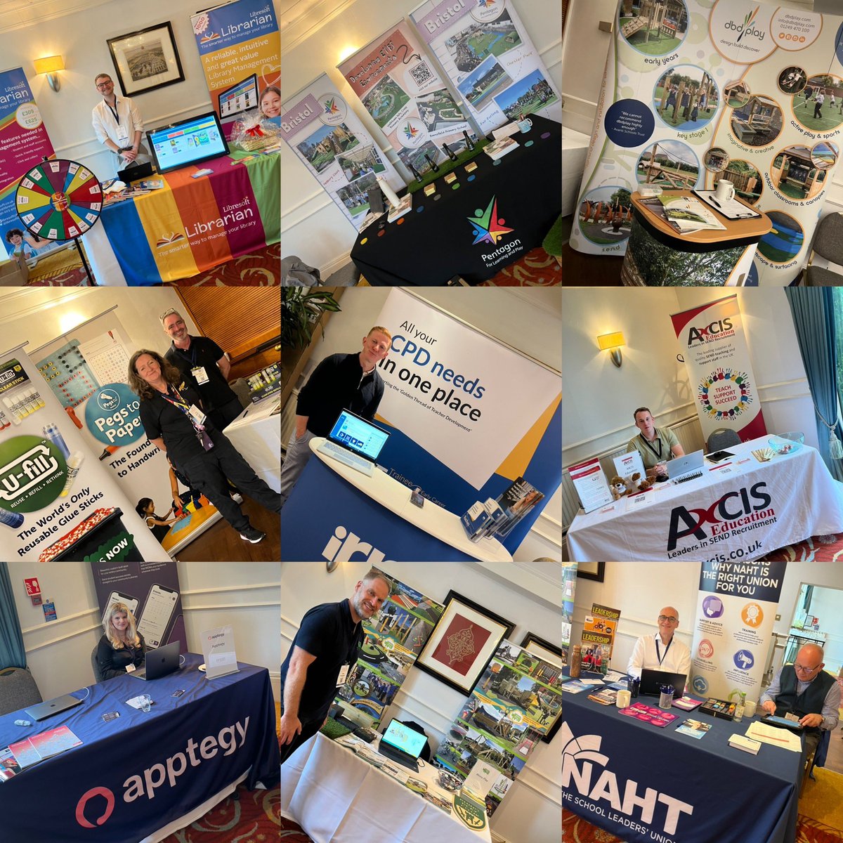 Great to speak to so many leaders of Primary Schools in #Bristol at the <a href="/phabheads/">PHAB</a> conference @StPierreHotel 

Wonderful to meet so many providers for #education <a href="/LibresoftUK/">Libresoft</a> <a href="/Apptegy/">Apptegy</a> <a href="/IRIS_Connect/">IRIS Connect, PD</a> <a href="/AxcisOverseas/">AxcisOverseas</a> <a href="/learnplaynexus/">Learn Play Nexus</a> <a href="/rhinoplayuk/">Playground Equipment</a> <a href="/PentagonPlayUK/">Pentagon Play</a> <a href="/NAHTnews/">NAHT</a> @dbdplayuk