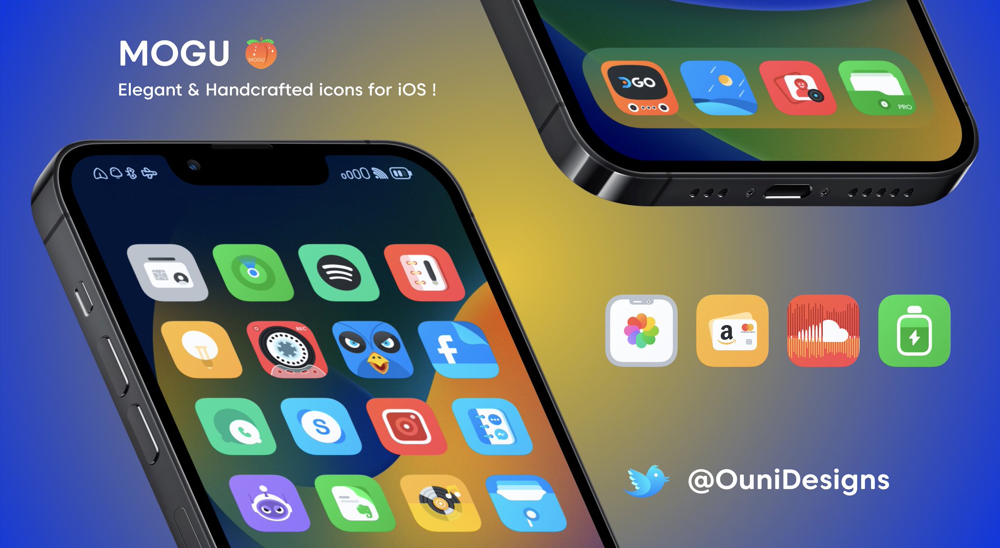 Ouni sDesigns On Twitter MOGU Theme Elegant Handcrafted Icons Ouni sdesigns on twitter mogu theme elegant handcrafted icons