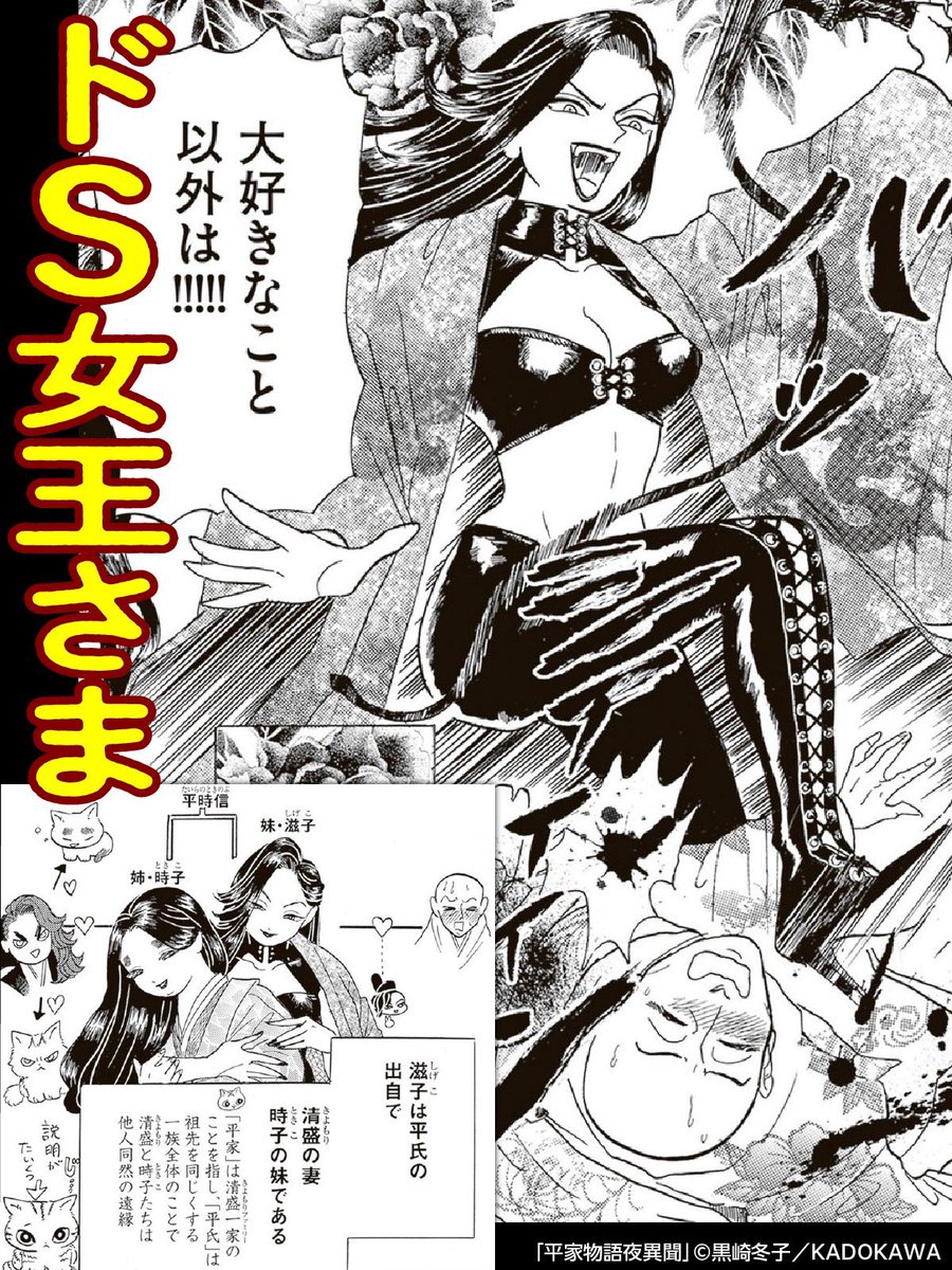 平家物語夜異聞 キャラクター紹介🦥🐥  高倉天皇🤴🏻クールで優しい少年天皇。夜くんに…❤️ 平 重盛(たいらの しげもり)👱‍♂️清盛の息子。誠実、真面目❤️清盛の唯一の弱点 平 時子👩🏻清盛の愛妻❤️平家のラブリーママ 平 滋子🦹🏻‍♀️後白河法皇の后、高倉天皇の母、朝廷の女王様。時子の妹🐰  #平家物語