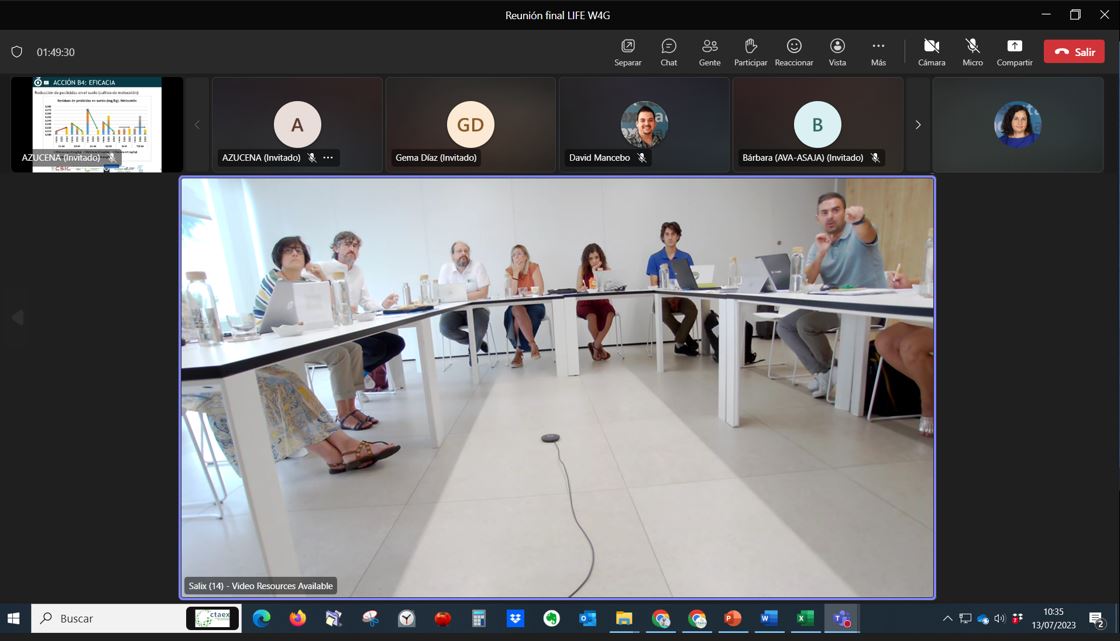 Reunión final con el equipo de monitorización  <a href="/LIFEprogramme/">LIFE Programme</a> <a href="/cinea_eu/">CINEA 🇪🇺</a> <a href="/EU_Commission/">European Commission</a>
¡Preparados para el informe final!
#Biopesticidas #sostenibles y #ecológicos a partir de residuos #agroalimentarios
<a href="/Bioplaguicidas/">Grupo Bioblaguicidas ICA-CSIC</a> <a href="/CSIC/">CSIC</a> <a href="/CTAEX_CIT/">CTAEX</a> <a href="/ava_asaja/">Associació Valenciana d'Agricultors</a> #FRUTUGA @idainature <a href="/SaludISCIII/">Instituto de Salud Carlos III (ISCIII)</a>