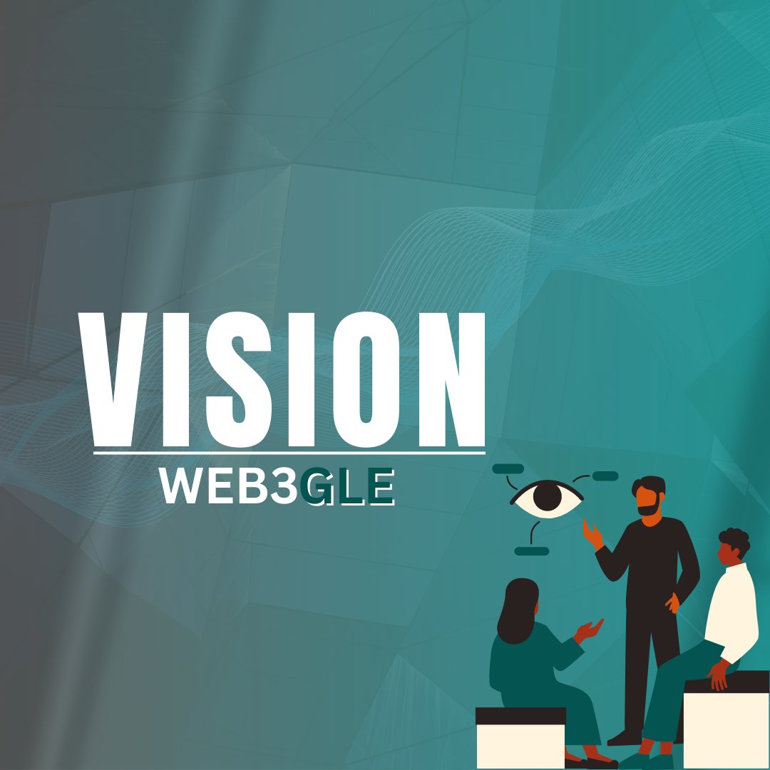 web3gle's tweet photo. Our vision is to foster innovation and progress through collective thought, discussion, learning, and collaboration. #ProgressThroughCollaboration #CollectiveInnovation #Web3gle #Web3 #Blockchain #Crypto #Decentralization #DWeb #Web3Revolution #Web3Tech #DigitalAssets #NFTs #Defi https://t.co/dCssIsK9Fe