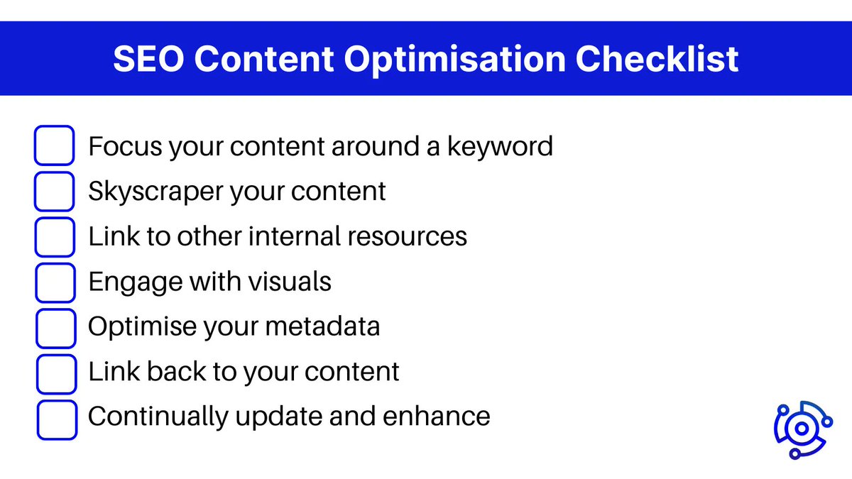If you’re looking to optimise your content for SEO, here are my best practice tips from my nearly 10 years in digital marketing. Get in touch if you want to give your content a boost and get it ranking.

#contentmarketing #copywriting #contentoptimisation #seo #digitalmarketing