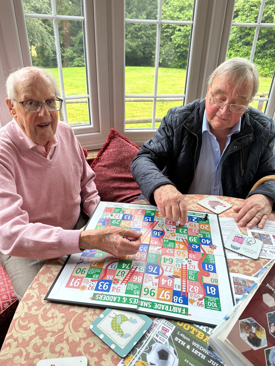 This morning we delivered a Fairtrade talk to the lovely members of a Friday morning group ⁦<a href="/ShuttlewoodC/">Shuttlewood Clarke Foundation</a>⁩ And it seems you are never too old for our  Fairtrade Snakes and Ladders game ⁦<a href="/mycoopfood/">Central Co-op Food</a>⁩ ⁦<a href="/mycooplife/">Central Co-op Funeral</a>⁩ ⁦<a href="/elainely1234/">elaine rowley</a>⁩