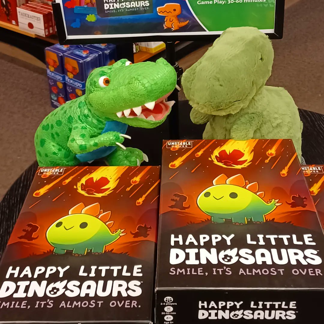 Our New Game of the Month is a real downer if you're a prehistoric reptile facing imminent extinction 🦕☄️, but wonderful fun for everyone else 👌😊