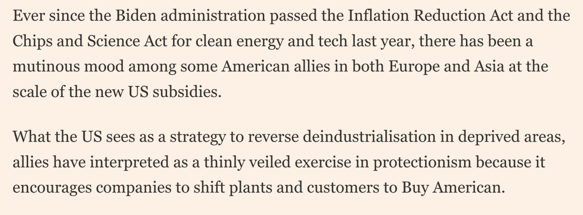 GOLY_ETF's tweet photo. #Biden is upsetting key US allies in Europe and Asia by offering subsidies and tax breaks to key US industries.

Companies are moving their manufacturing back to the United States! https://t.co/WM0ORN6jnb