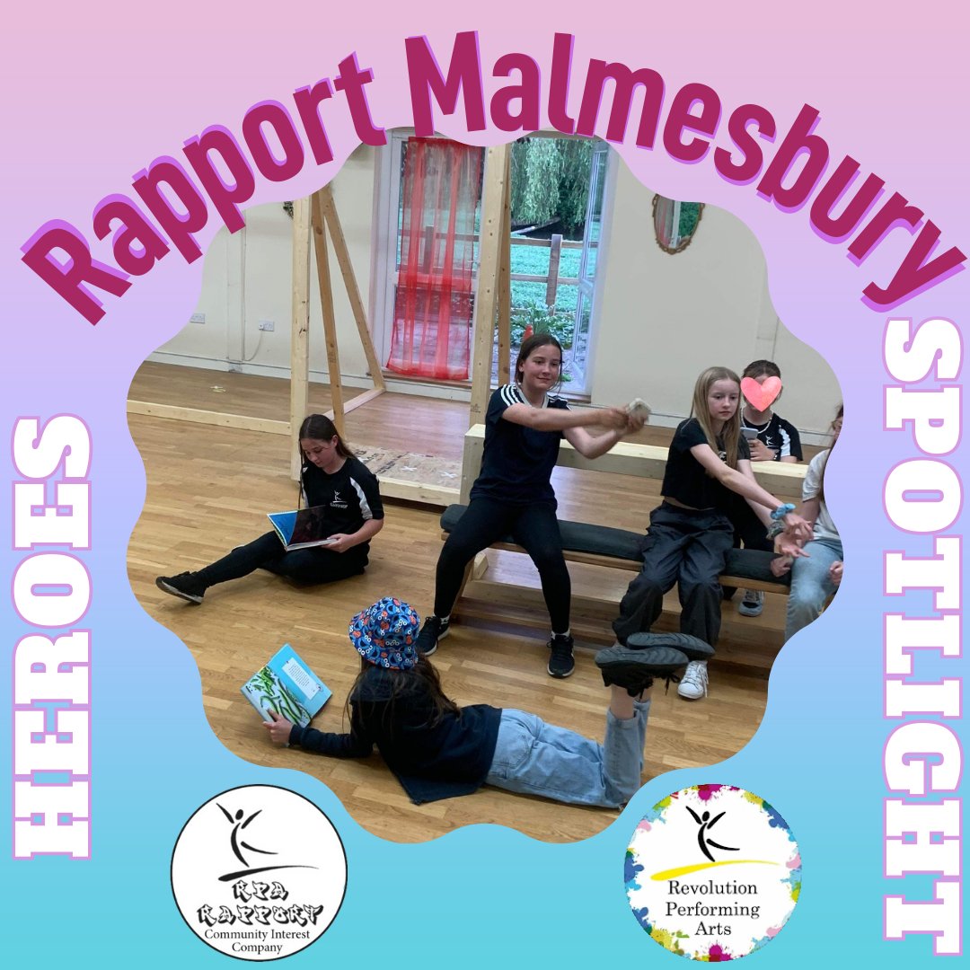 Here's a sneak peak of Rapport Malmesbury at their rehearsal for Heroes.
Come &amp; support them: swindontheatres.co.uk/Online/tickets…

#revolutionperformingarts #dance #drama #sing #heroes #performance #wyverntheatre #hereforculture