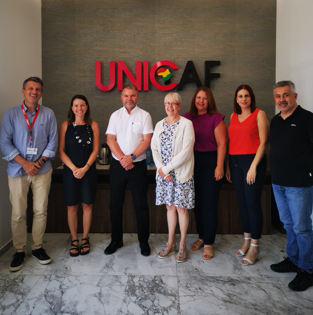 Prof Helen Langton, Vice-Chancellor of University of Suffolk, and Prof Stuart Agnew, Director of Centre for Academic and International Partnerships, join us for partnership strengthening, and collaborative efforts. 👉study.unicaf.org/3OemXPh