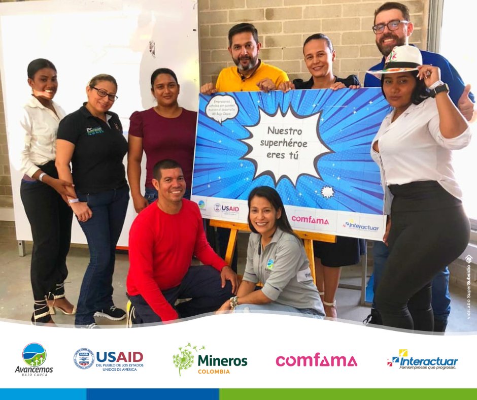 AvancemosBC's tweet photo. ...a las conexiones de valor y a la creación de redes de apoyo que les permitirá a los emprendedores seguir creciendo en el mundo de los negocios no solo en el Bajo Cauca sino en el país.👌😊

#PoderBajoCauca #BajoCaucaAvanza #BajoCauca 

@USAID_Colombia @Comfama @Mineros_sa https://t.co/8amE7CTbzb