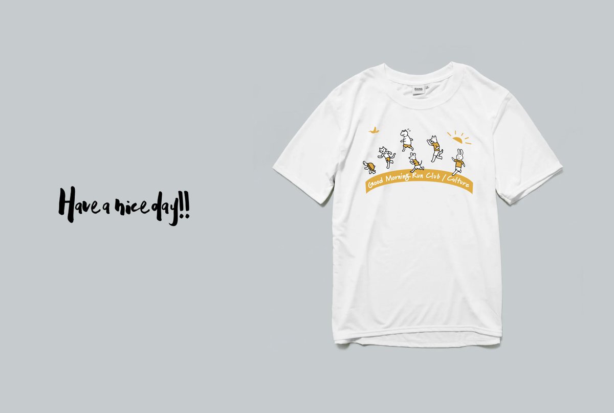 runtrip_'s tweet image. ランニングYouTuber・HAGIとのコラボブランド『Style』から、HAGIが主宰する #GMRC のTシャツが登場🔽
store.runtrip.jp/collections/st…

「Good Morning Run Club」と「Good Morning Run Culture」、2つの意味をあわせ持つGMRCは、全国各地に広がり始めたコミュニティです。

#RuntripStore