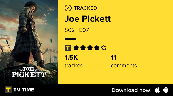 fofo202's tweet photo. I've just watched episode S02 | E07 of Joe Pickett! https://t.co/BGXEbRSPXn #tvtime https://t.co/wcNw2QhLfk
