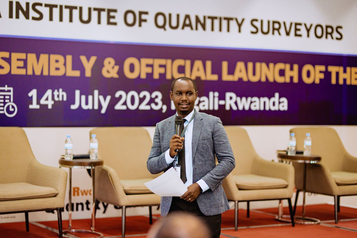 beranova__'s tweet photo. It’s indeed pleasing to see people committed to uplifting their own profession.

Today marks the birth of the Rwanda Institute of Quantity Surveyors.

We can’t wait to see Rwandan Quantity surveyors reaching new heights through @QS_Rwanda 

#RIQSLaunch https://t.co/6yNjlqmgnC