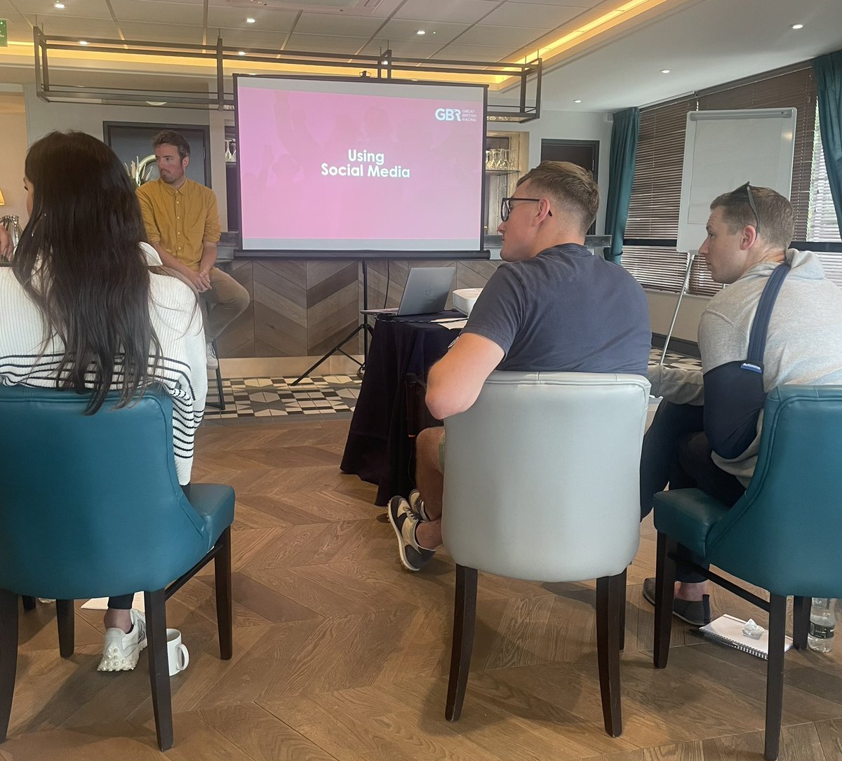 Privileged to be a part of the first <a href="/JETS4Jockeys/">JETS</a> two-day course to educate and support young jockeys in their media and social media use. Fantastic group to work with - looking forward to seeing where they go next #socialmedia #Jockey