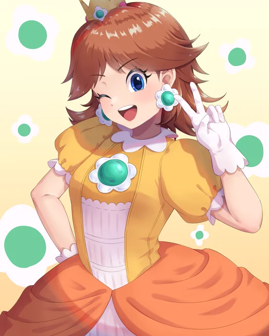 おてんばプリンセス#PrincessDaisy #superMario 