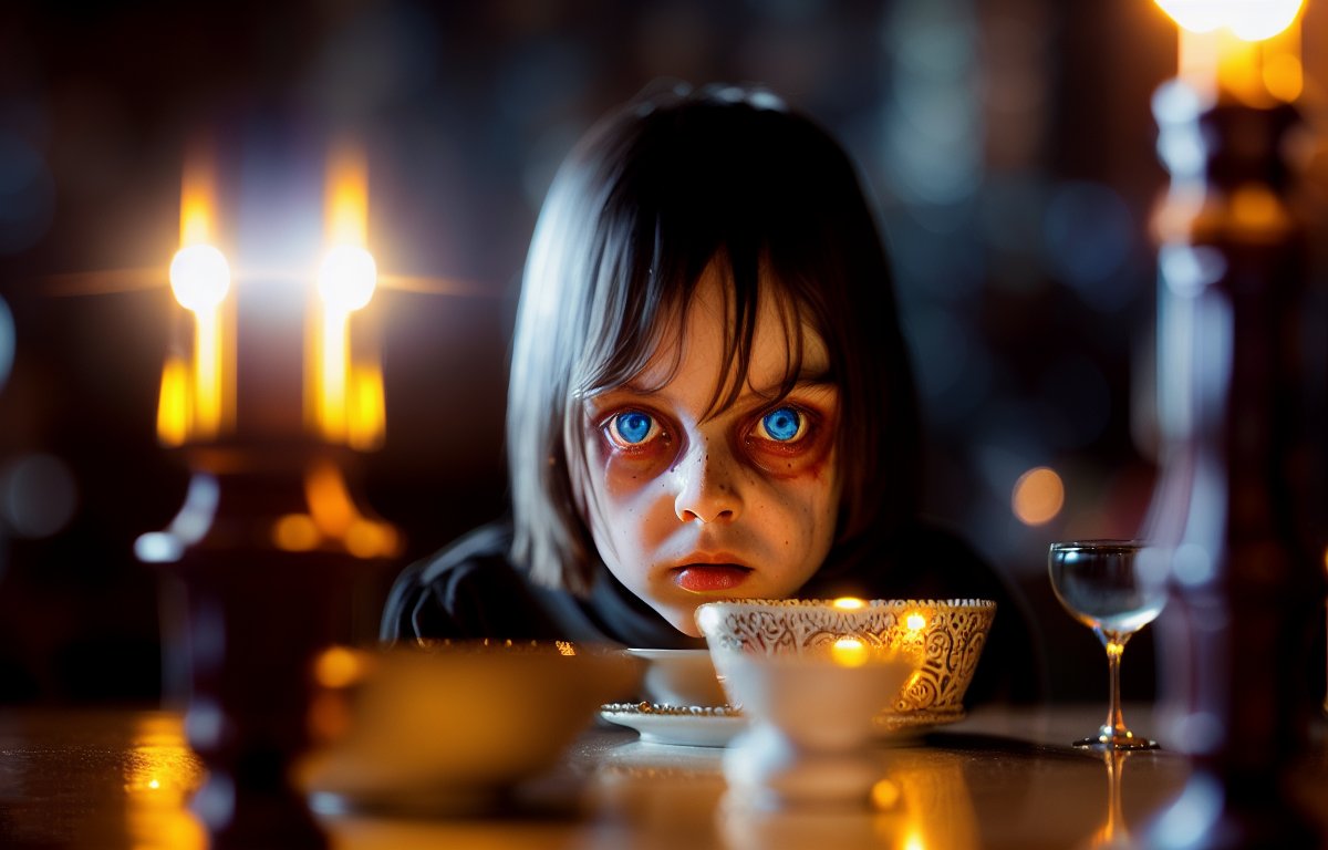 Blue eyes
#childhood #child #sadness #portait #blueeyes #childtrauma #aiart #nftart