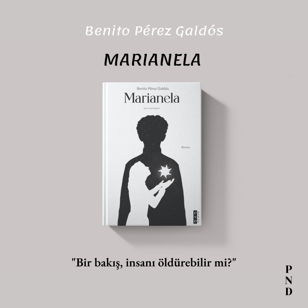 İspanyol gerçekçiliğinin öncüsü kabul edilen ve 1912 yılında Nobel Edebiyat Ödülü'ne aday gösterilen Benito Pérez Galdós'un, 1878 tarihli klasiği 'Marianela' Gül Özdemir çevirisi ve PND Kitap etiketiyle ilk kez Türkçede! #benitoperezgaldos #marianela #gülözdemir