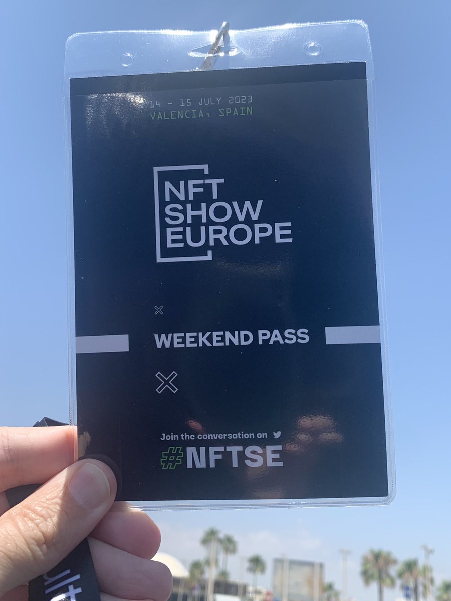 MineandmoreES's tweet photo. Hoy estamos en el @nftshoweurope en Valencia viendo cómo se encaja
en un mismo evento a proyectos NFT, artistas, marcas y ecosistema Web3 en general. Interesante propuesta en un entorno inmejorable. https://t.co/XHGL04h6R5