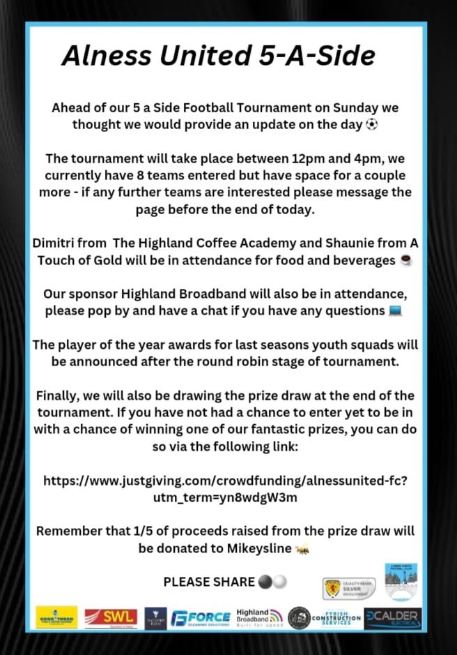 ⚫️5- A- Side Tournament⚪️