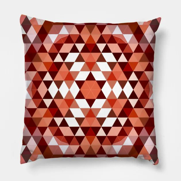 ***NEW*** I just uploaded this #digital #abstract #mandala in friendly #brown colors to my #teepublic store Find this & more #pillows with a digitally created #pattern here: teepublic.com/user/kasapo/th… #AYearForArt #BuyIntoArt #abstractart #homedecor #ArtistOnTwitter #homeandliving