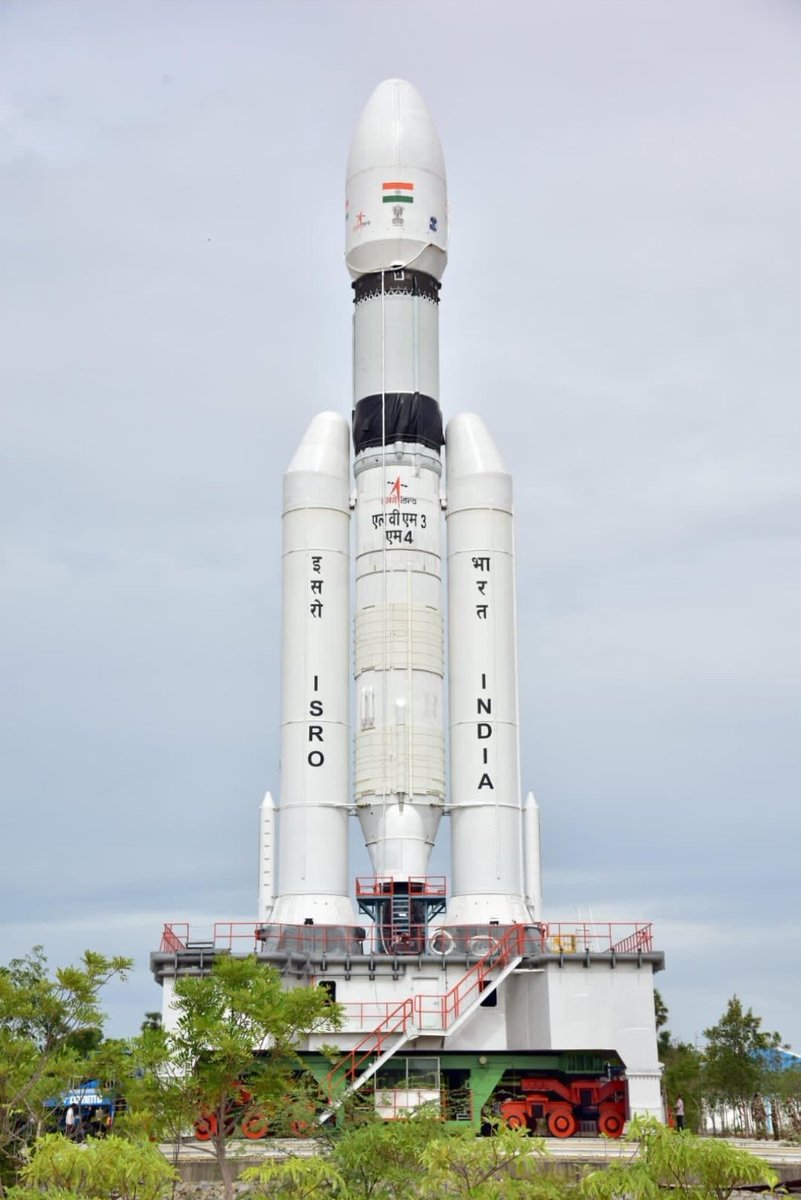 pushkarsolnkey's tweet photo. LVM-3
देखा है जो ख्वाब,
हम होंगे कामयाब 
#Chandrayaan3 
#ISRO 
#isroindia https://t.co/UC9kEgrUtj