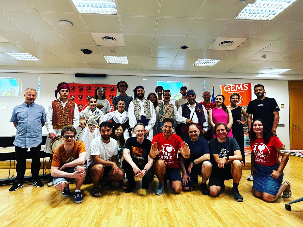 Gemsartists's tweet photo. Kicking off GEMS ‘23 with traditional Valencian music and dancing to welcome all our international composers https://t.co/ko6XE4Z3KP