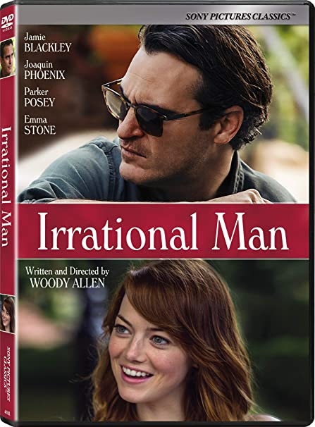 Irrational Man (2015) Written & directed by Woody Allen. It stars  Joaquin Phoenix, Emma Stone, Parker Posey and Jamie Blackley. A tormented philosophy professor finds a will to live when he commits an existential act. https://t.co/nuOxj0Nw2H https://t.co/XBYoXLkzNY