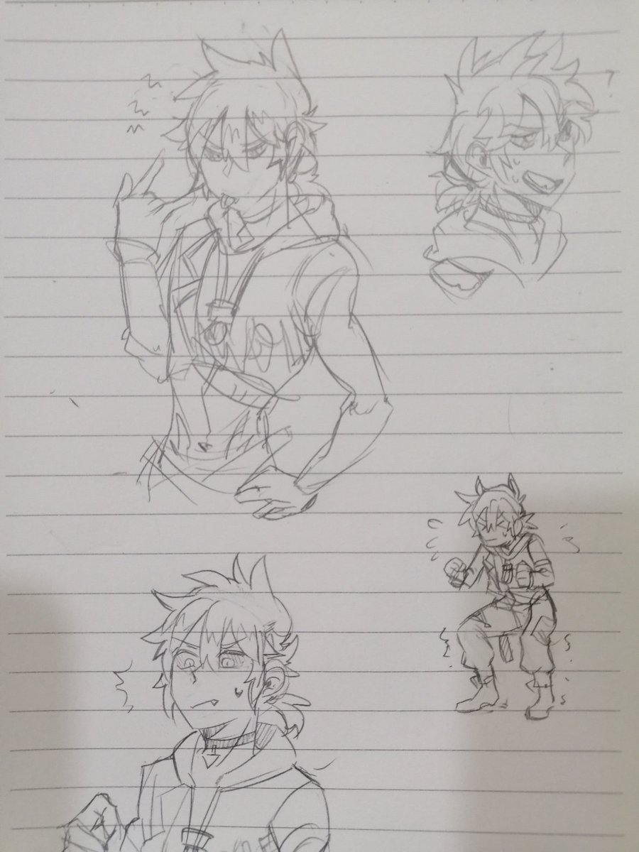 Doodle some human koge xP