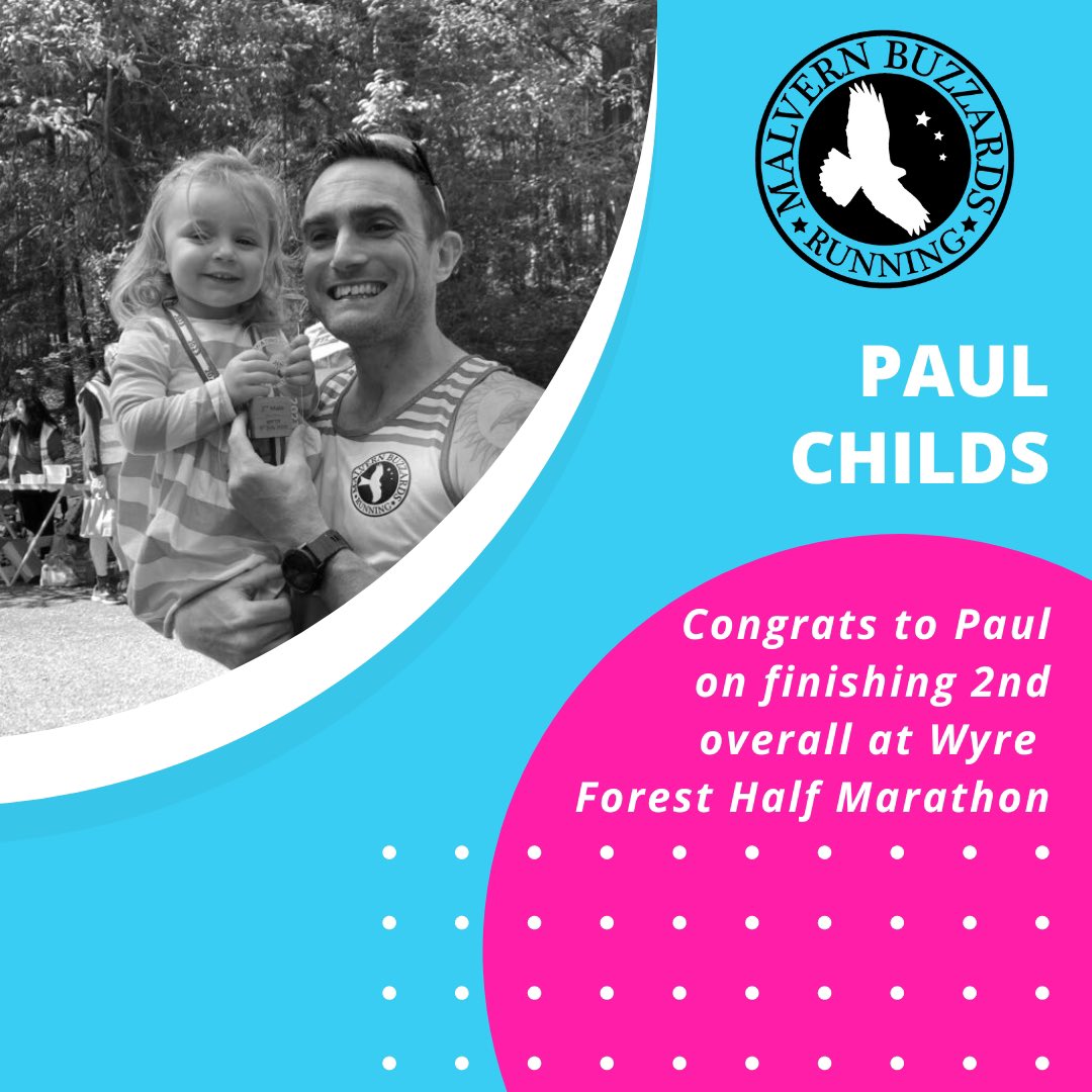 👏Congratulations 👏 are in order to Paul Childs who was 🥈2nd overall and 2nd male on Sunday, July 9th in Amazing Feet’s Wyre Forest Trail Half Marathon with a time of 1:20.33. BOTHO 🙌🦅🌟

Join me in congratulating Paul below 👇

#mbrc #trailrace #runners