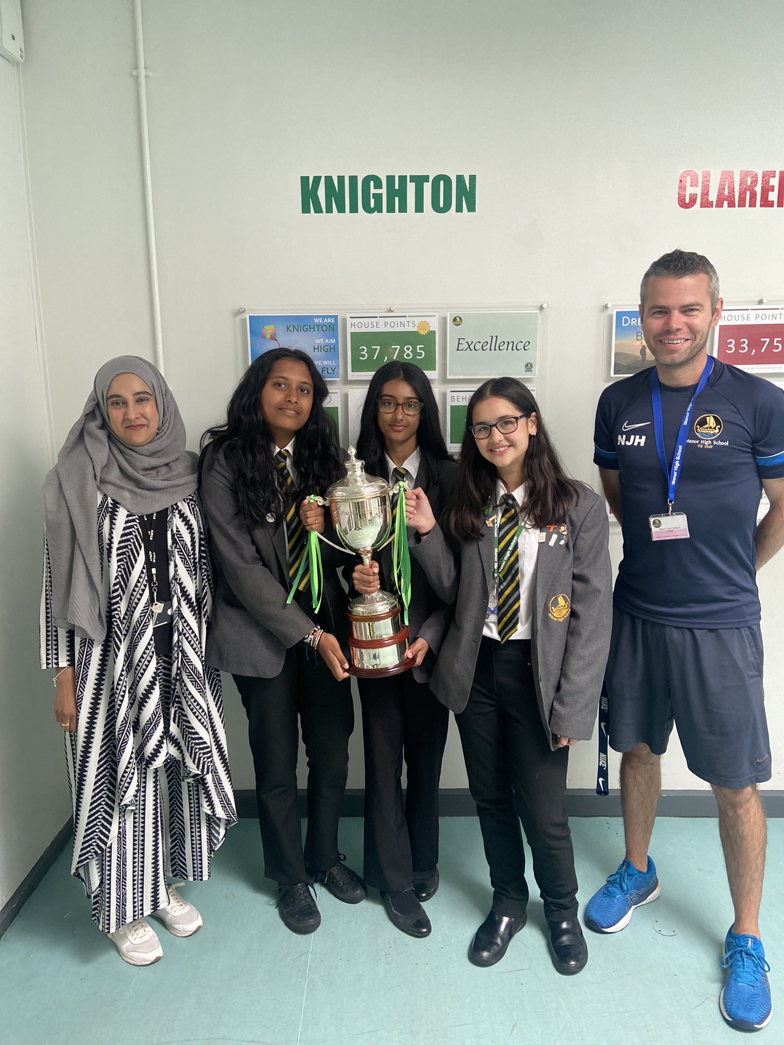 Manor High School on Twitter: "Congratulations to the Knighton House