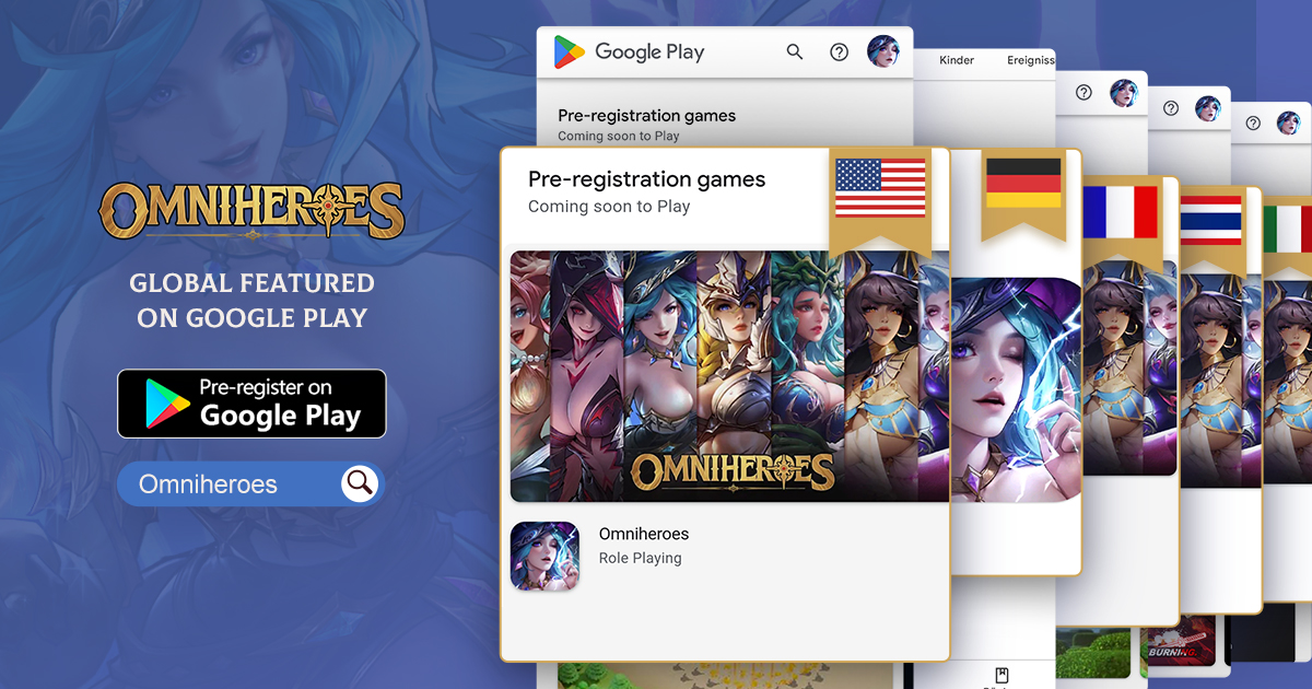 Omniheroes's tweet photo. Omniheroes has been featured among the most-promising Pre-registration Games by the Google Play Store!
To commemorate this momentous occasion, we have a special treat for you all! 🎁 We present to you the exclusive Gift Code:
OMNIGPF2023
#Omniheroes #GooglePlayFeature https://t.co/FoSViCNOdN