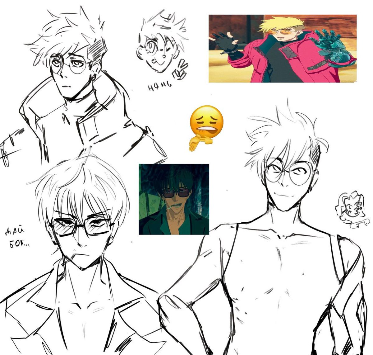 _LeraSovas's tweet photo. Скетчики по тригану!!
#trigun https://t.co/OyZlJhp32i