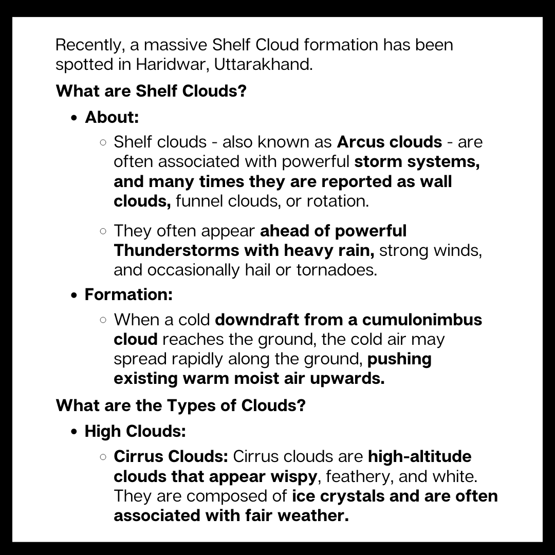 drishtiiaseng's tweet photo. Here is one of the important current affairs. We urge you to prepare from the website if you are appearing for UPSC 2023.
Read More: https://t.co/tcO3GagSTR
#Clouds #Shelf #Arcuscloud #Rain #Massive #India #CurrentAffairsToday #UPSCNews #UPSC #IAS #DrishtiIASEnglish #DrishtiIAS https://t.co/Rwh8je8vK7