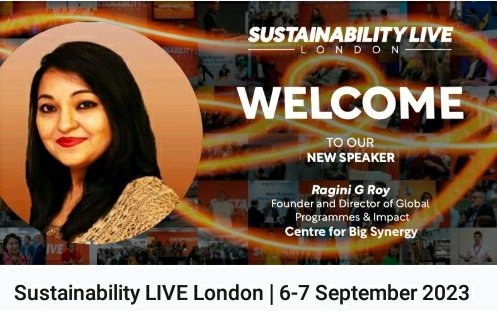 CBS_London's tweet photo. @raginigroy Head of Global Programmes at @CBS_London joins the panel at SUSTAINABILITY LIVE event in London from 6-7 Sep 23. Join us for new insights and innovations for a sustainable future.

#suslive23 #sustainabiltylive #londonevent #sustainabledevelopmentgoals https://t.co/6PXQx07EUU