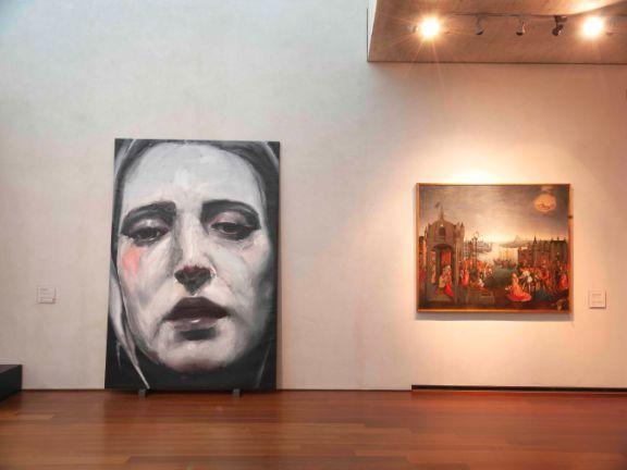 culturagob's tweet photo. 🎨Hasta este 16 de julio puedes ver en el @MuseoEscultura #Intersectio, una #exposición que fusiona la mirada de Santiago Ydáñez con maestros renacentistas y barrocos para celebrar el 150 Aniversario de la @RAERoma. https://t.co/cCOzQuaDkP https://t.co/hR8rveDqdE