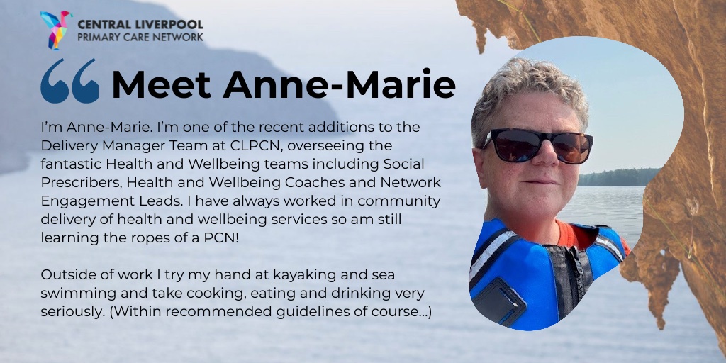 CentralLpoolPCN's tweet photo. @JVWilliams13 That time again… this weeks #FeaturingFriday is one of our Delivery Manager’s Anne-Marie! She’s new(ish) to the team and has been a fantastic asset straight away. Get to know Anne-Marie below ⬇️ 🏊🏻‍♀️🌊 https://t.co/jqDTHbUECc