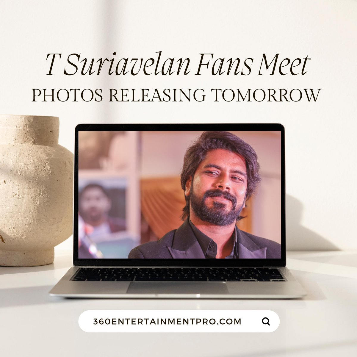 suria_velan's tweet image. From the infectious energy to the heartwarming interactions, these pictures will transport you right back to that incredible day. 💫 Head over to 360entertainmentpro.com tomorrow to grab your pictures ! 📸 #TSuriavelanFansMeet #Threesixzero #tsuriavelan #suriavelan #chennai