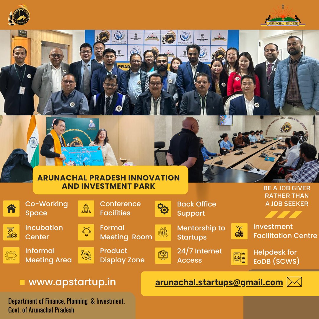 Discover APIIP's mission to empower startups and transform entrepreneurs into visionaries. Dive into their dynamic ecosystem and witness the incredible infrastructure driving success. Learn more at apstartup.in 

#StartupEmpowerment #Entrepreneurship #APIIP #NorthEast