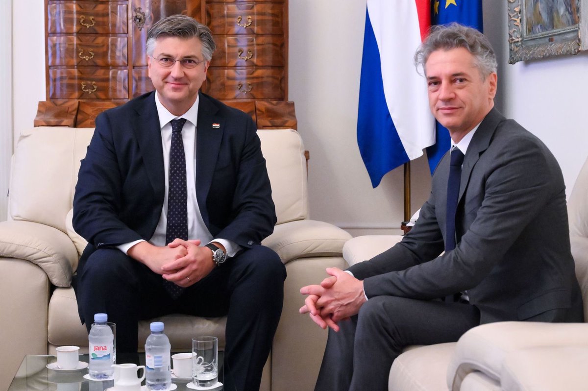 Andrej Plenković tweet media