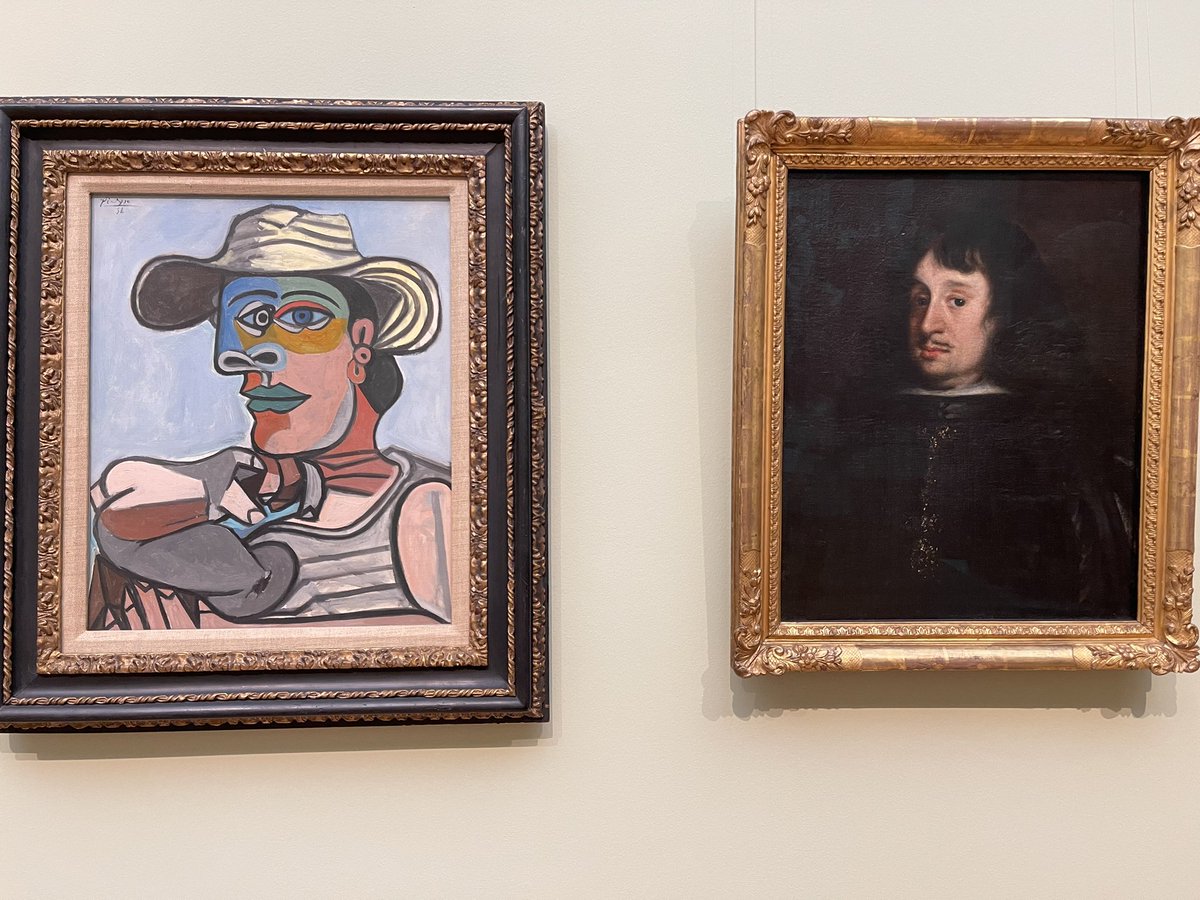 Ilariamiarellim's tweet image. Dialogo tra Picasso e le opere del #bodemuseum