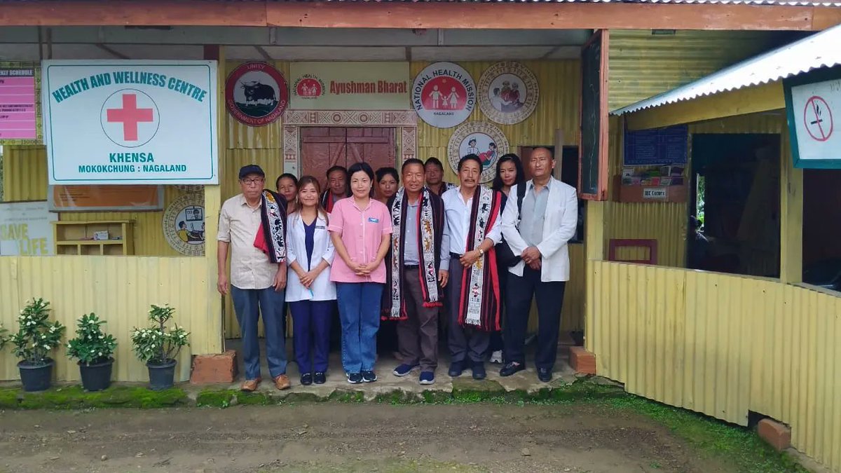 NagalandNhm's tweet photo. Health camp organised @KhensaHWC Mokokchung by  Mobile Medical Unit.

#HealthForAll #HealthCare #HealthAndWellnessCenter #HealthServicesForAll https://t.co/jTpm0L9v8p